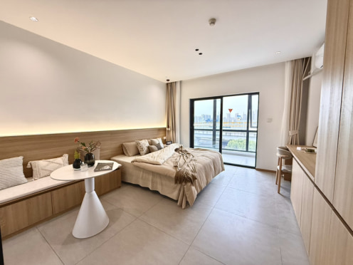 独栋·紫荆阁服务式公寓 南湖区店 南湖区广益路万达公寓直租 禁止宠物 一个月也租长租更优惠  高端人士公司高管企业老板集中地 圈子干净 1室1厅