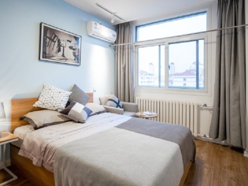 独栋·柚米寓 青岛井冈山路柚米寓二店 【近井冈山路地铁 石油大学附近】 整租独卫 限时特价 免费停车 1室1厅