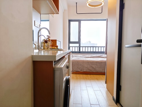 独栋·柚米寓 南京金马路地铁站店 社区官方直租 支持租房补贴公寓 1室1厅