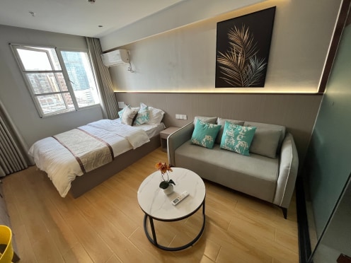 独栋·柚米寓 梁溪崇安寺社区 地铁1/2三阳广场200米！梁溪区通勤首选，步行4分钟到地铁站，通勤便利。 1室1厅