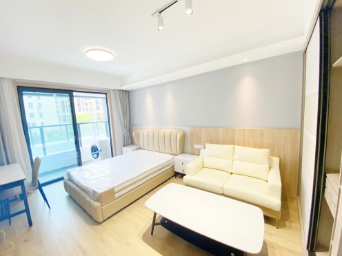 独栋·柚米寓 善城公寓 近嘉善县归谷中心 整租一室 民用水电气 0中介费 随时看房间 1室1厅