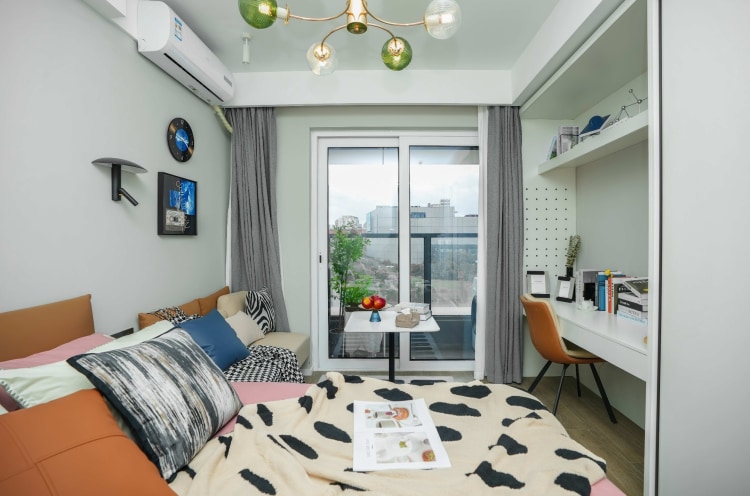 4月长租限时特惠 先到先得 高新区东部新城温馨一居带阳台 近宁波智慧园研发园