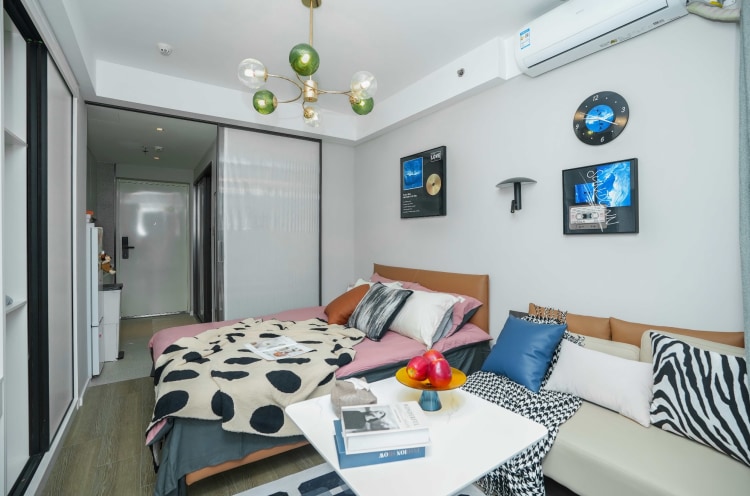 4月长租限时特惠 先到先得 高新区东部新城温馨一居带阳台 近宁波智慧园研发园