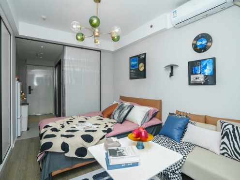 独栋·柚米寓 城投橙寓柚米社区 新年长租特惠 独立厨卫带阳台 近东部新城高新区宁波研发园5号线 1室1厅