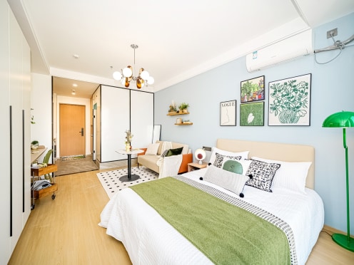 独栋·柚米寓 义乌宝龙世家 义乌市吉利制造基地 首次出租 新店开业租金95折、近宝龙广场 1室1厅