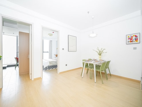 独栋·柚米寓 义乌宝龙世家 义乌市佛堂镇两室出租 开业特惠享95折 近义南工业园 宝龙广场 2室1厅