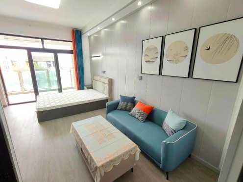 独栋·成都宽寓 天府英才佳园店 英才家园带阳台 1室1厅