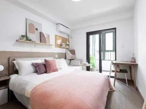 独栋·华润置地·有巢公寓 江南路店 精致独居小窝，全新家电，超大免费公区，整租一居室带阳台 1室1厅