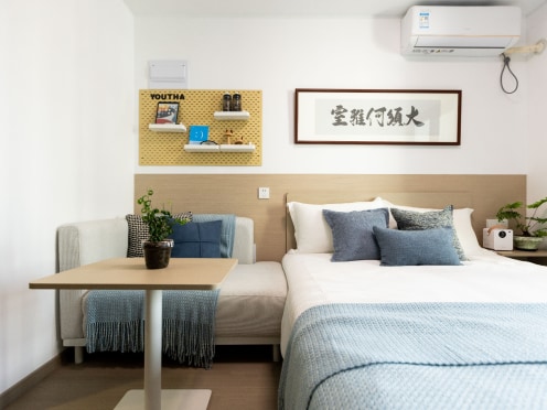 独栋·华润置地·有巢公寓 江南路店 近6号线明珠路站 央企品质 整租押一付一 公寓直租 民水民电 可短租 1室1厅