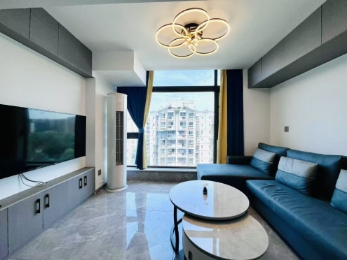 独栋·成都换新地产 正成新天地A区 无中介沸 精装套二 家具家电齐全拎包入住 2室1厅