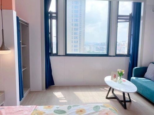 独栋·乐租暖柠公寓 联丰中路店 暖柠公寓 联丰店 年租首月减半 交通便捷 美食超多 1室1厅