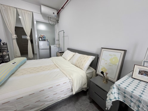 独栋·泊寓公寓 产投/泊寓万家丽路店 B【圭塘地铁口出租】   家具家电齐全拎包入住可月付 1室1厅