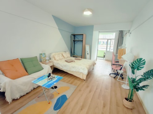 独栋·冠寓 火炬路店 租期灵活 电梯公寓房 独立阳台配套齐全 押一付一 开间