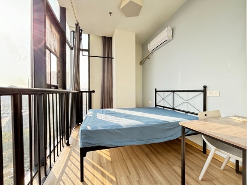 独栋·魔方公寓 无锡国家软件园店 无锡魔方公寓新店开业 限时折扣 免费健身房 精致阳光一居室 开间