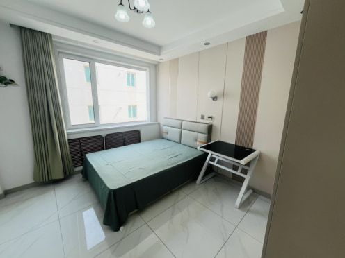 独栋·大连朋来公寓 瑞丰园店 步行河口地铁站、七贤岭公交站、整租公寓 1室1厅