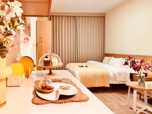 独栋·艺方公寓 艺方公寓 精装公寓 干湿分离卫生间 可做饭 园区配套齐全 全天安保 开间