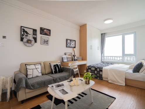 独栋·青赢 奥莱店 优质榻榻米单间，居住热点户型，温馨舒适，欢迎咨询D 开间