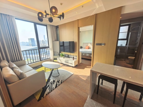 独栋·中海海堂 苏州奥体店 奥体陪读房/精装两室/读书区/租期灵活/紧邻外国语/补习方便 2室1厅