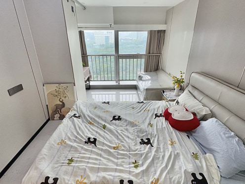 独栋·优居 玉树里B2店 不短租·神州路大悦汇 阳光山景一居室 拎包入住 户型多多 1室1厅