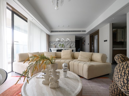 独栋·如米安家 信合-麓鸣九天麓悦苑店 0中介套四 陆肖地铁口 大横厅 带净水器带地暖 随时可看 4室2厅