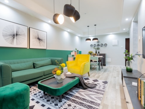 独栋·如米安家 中洲锦城湖岸一期店 天府一街 环球中心 汇锦广场 蒙小 石室中学套二 2室2厅