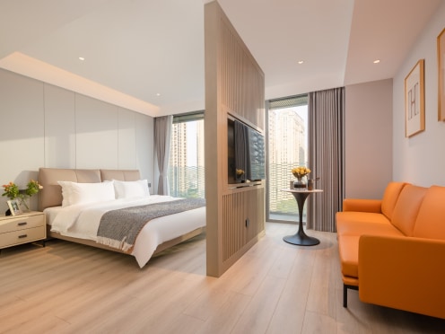 独栋·云锦汇 国际公寓 精致一卧，拎包入住，房东直租（特价房） 1室1厅