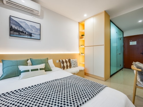 独栋·北京企鹅公寓 南法信店 精装修 拎包入住 可短租 开间