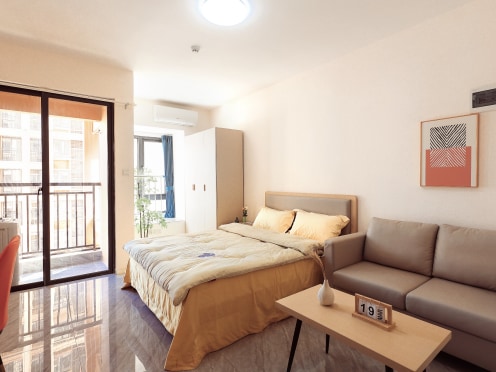 独栋·城家公寓 城家社区南宁贵和路店 【免费健身】【免费公区】【可提公积金】【无中介24H安保】 1室1厅