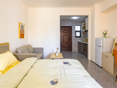 独栋·城家公寓 城家社区南宁贵和路店 【免费健身房】【免费台球室】可提公积金！无中介！24H安保！ 1室1厅