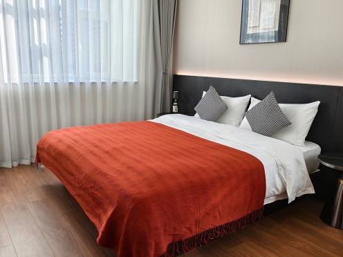 独栋·瑞贝庭公寓 烟台养马岛瑞贝庭服务公寓 租期灵活 近养马岛景区 近海边出行便利 1室1厅