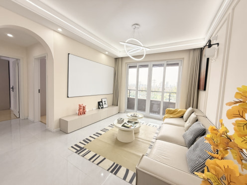 独栋·飞图公寓 天鹅湖畔A区 精装套二 青龙湖 成都东站 2号线 2室2厅