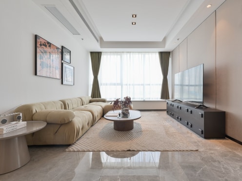 独栋·如米优家 优家-招商大魔方玺荟 孵化园 心岛 金融城环球中心无中介费可短租可月付 2室1厅