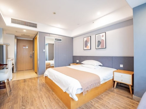 独栋·尔家国际 恐龙园店 直租无中介 免费WIFI阳光小窝C 1室1厅