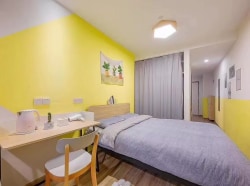 近世贸，城市广场，鲁迅故里，限时9折越城整租独卫，拎包入住可短租月付