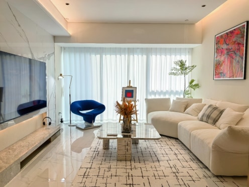 独栋·橙心萌鸭 世豪翡丽 2房+书房127平高装标 2室1厅