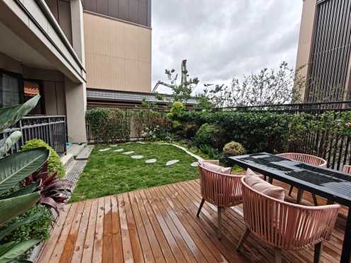 独栋·橙心萌鸭 建发天府养云店 323平超大客厅，花园，地下室4房4卫 4室1厅