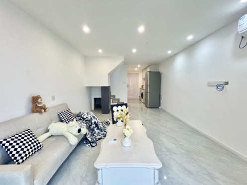 独栋·茂业成家 万朵城店 0中介可月付 精装loft套二 斑竹园 新都区 2室1厅