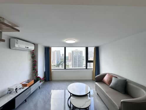 独栋·茂业成家 源上湾映江南店 0中介可月付！源上湾公园！5号线廖家湾!斑竹园！ 2室1厅