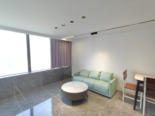 独栋·茂业成家 源上湾映江南店 0中介！可月付！精装loft套二！全屋定制！廖家湾！ 2室1厅