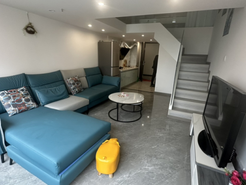 独栋·茂业成家 源上湾映江南店 0中介！可月付！精装loft套二！廖家湾！ 2室1厅