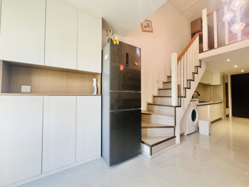 独栋·茂业成家 蓝润天府MIC店 0中介可月付!精装loft套二！5号线南湖立交！ 2室1厅