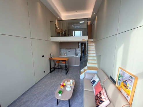 独栋·窝趣轻社区 窝趣服务式公寓珠海格力总部店 复式一室一厅 1室1厅