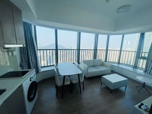 独栋·宜居好房 复星国际店 CBD拐角飘窗客卧分离近万象城美术馆 1室1厅