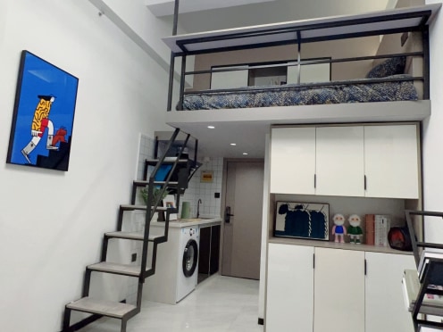 独栋·禾颜悦舍 白湖亭万达店 白湖亭葫芦阵地铁口 精装复试签一年首月699 包物业宽带 无中介费 1室1厅