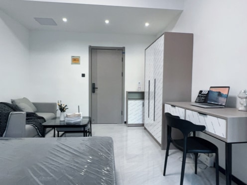 独栋·禾颜悦舍 白湖亭万达店 1号线地铁 拎包入住 长短租都可 包物业宽带 无中介费 1室1厅