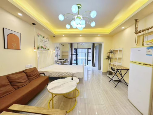 独栋·成都You佳公寓 保利心语四期店 高新区 大源地铁口 天府三街套一 1室1厅