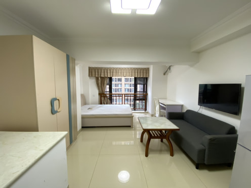 独栋·成都You佳公寓 保利心语四期店 对中庭套一 安静不吵 近大源地铁口 1室1厅