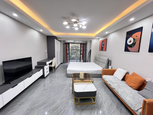 独栋·成都You佳公寓 保利心语四期店 押一付一 大源地铁口 天府三街 环球中心 1室1厅