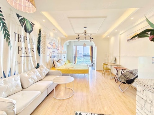 独栋·栖梧桐公寓 保利心语上府店 金融城 孵化园 天府三街 峰汇中心 五号线地铁口 整租套一 1室1厅