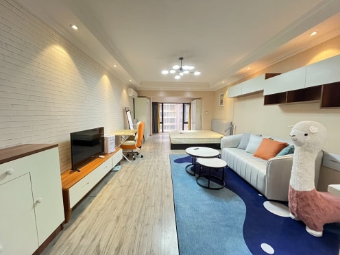 独栋·栖梧桐公寓 保利星座店 天府三街押一付一民乐地铁口套一银泰城长虹大厦 软件园 金融城 1室1厅